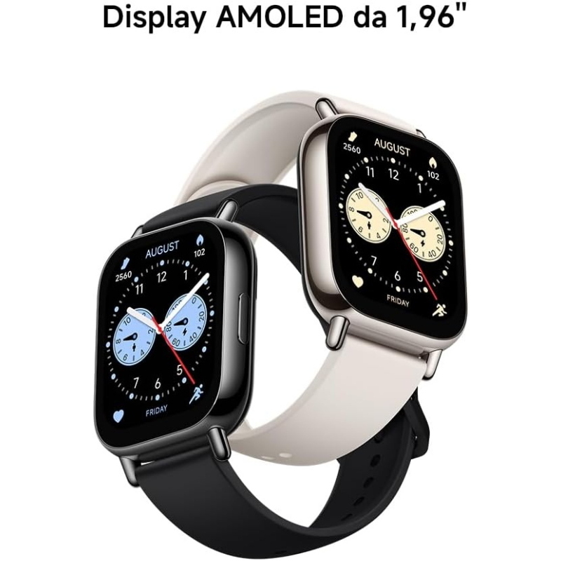 SMARTWATCH XIAOMI Redmi Watch 5 Lite , Display da 2 ", Touchscreen, Bluetooth 5.3, Modulo GPS integrato, Waterproof, Light Gold