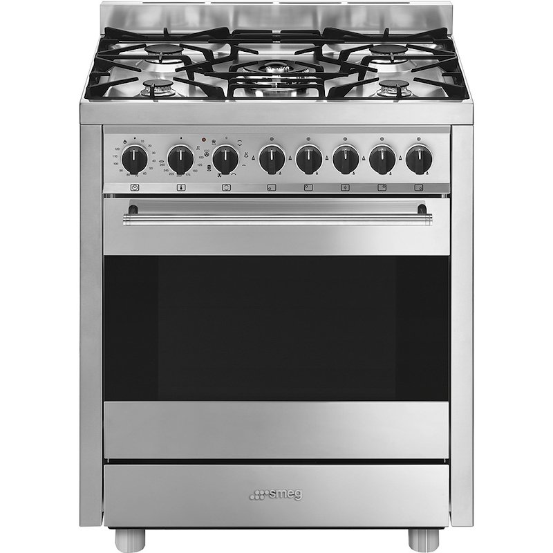 Smeg Cucina Gas con Forno Elettrico B71gmx2 Inox