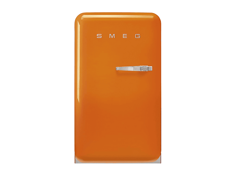 SMEG FAB10LOR6, Capacità netta totale 122 l, Rumorosità: 35 dB(A), Dimensioni: L 54,5 cm A 97 P 65,9 cm, Arancione, Classe D