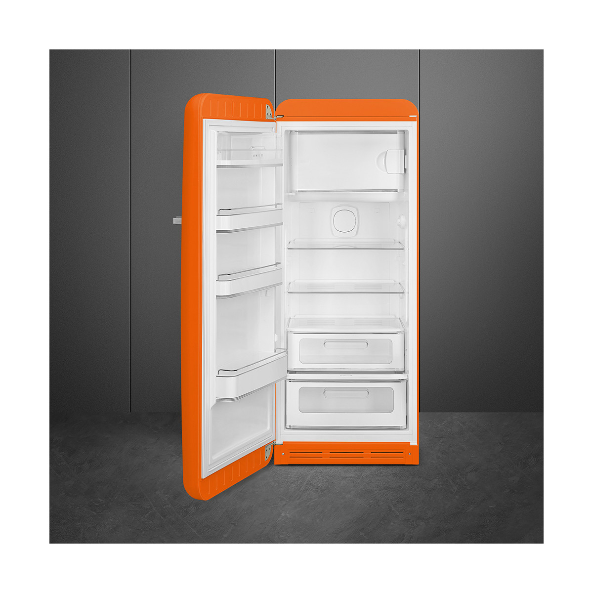 Smeg Fab28lor6 Monoporta Libera Installazione 270 L Arancione Made In Italy. Posizionamento Dell'apparecchio: Libera Installazione, Colore Del Prodotto: Arancione, Cerniera Porta: Sinistra. Capacit... Smeg Fab28lor6 Monoporta Libera Installazione 270 L Arancione Made In Italy. Posizionamento Dell'apparecchio: Libera Installazione, Colore Del Prodotto: Arancione, Cerniera Porta: Sinistra. Capacit...