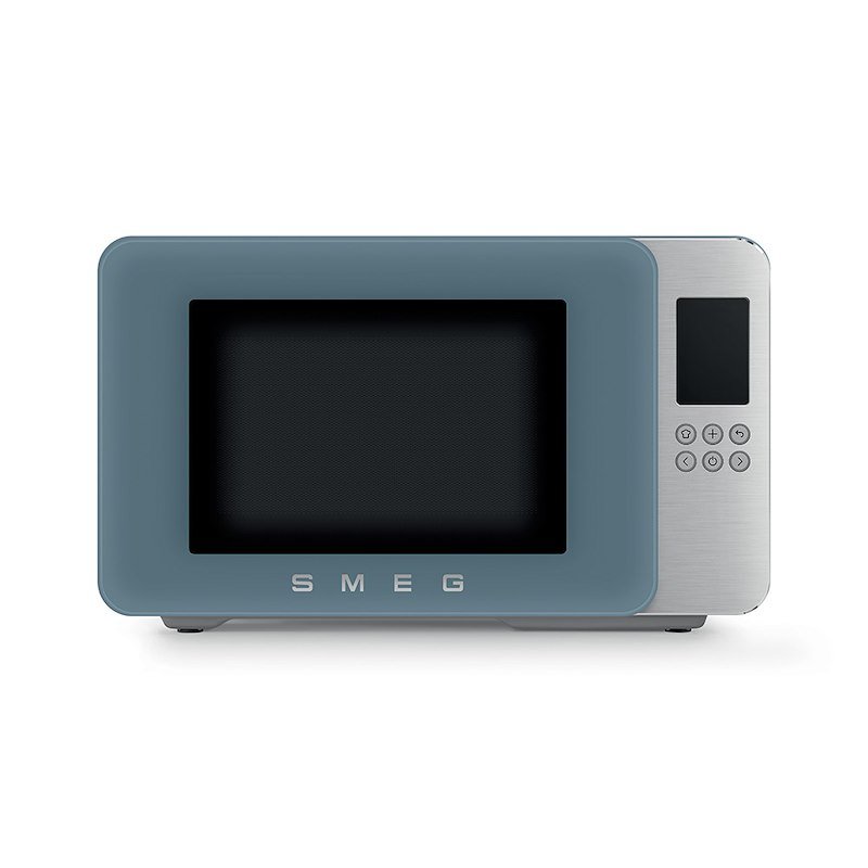 Smeg Forno a Microonde con Grill Moc01sbmeu Storm Blue Opaco