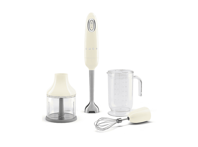 Smeg - Frullatore Ad Immersione Hbf03creu-panna