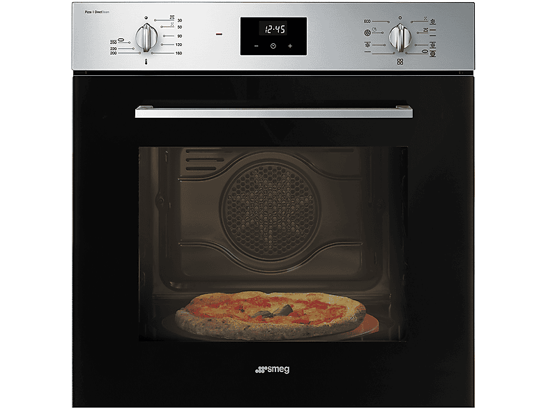 SMEG SF6400S1PZXN FORNO INCASSO Capacità 65 l, dimensoni:, Inox / Nero, classe A