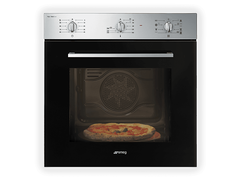 SMEG SF64M3S1PZXN FORNO INCASSO Capacità 65 l, dimensoni: L 59,7 cm - A P 54,8 cm, Nero, classe