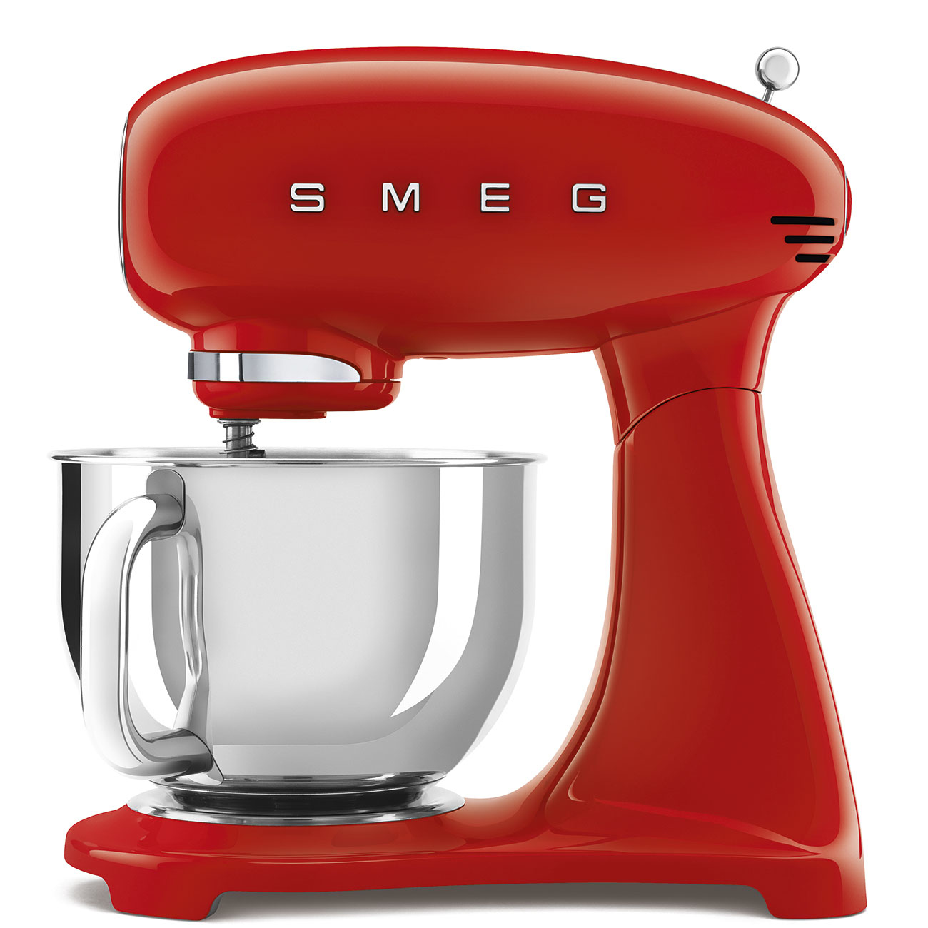SMEG SMF03RDEU IMPASTATRICE PLANETARIA, 800 W, capacità ciotola 4,8 l, Rosso
