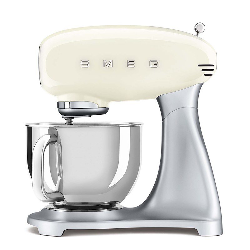 SMEG SMF04CREU IMPASTATRICE, 800 W, capacità ciotola 4,8 l, Crema