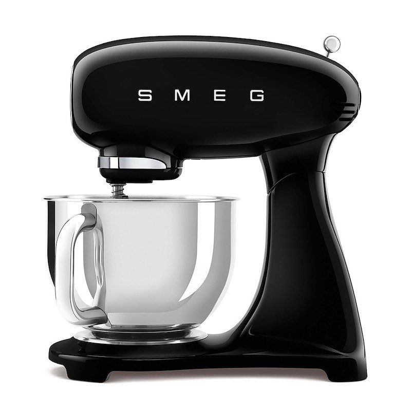 SMEG SMF05BLEU IMPASTATRICE, 1000 W, capacità ciotola 4,8 l, Nero
