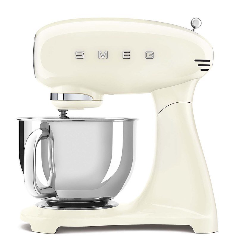 SMEG SMF05CREU IMPASTATRICE, 1000 W, capacità ciotola 4,8 l, Crema
