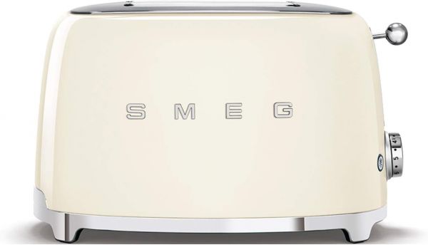 Smeg - Tsf01creu Tostapane 2 Fette Estetica Anni 50 Panna