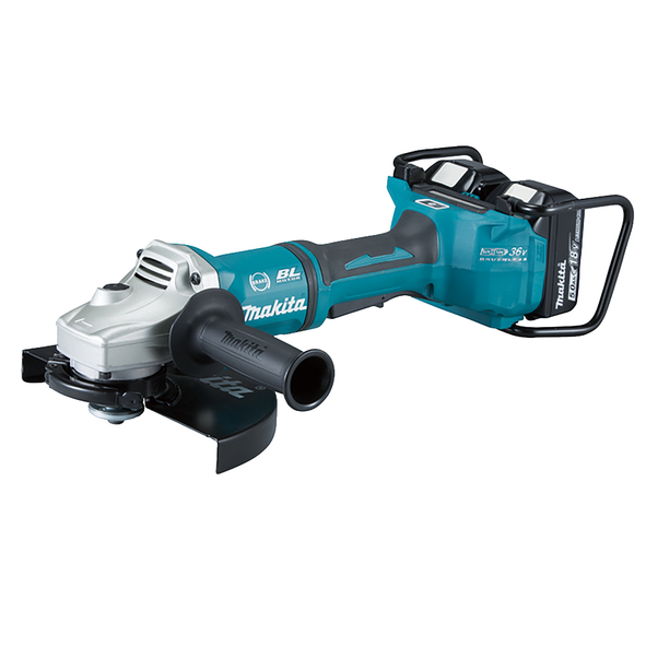 Smerigliatrice Ø 230 Mm 36 V => 2 X 18 V Li-ion 5 Ah Makita 2 Batterie, Caricabatterie, Valigetta - Dga901t2u2 Smerigliatrice Ø 230 Mm 36 V => 2 X 18 V Li-ion 5 Ah Makita 2 Batterie, Caricabatterie, Valigetta - Dga901t2u2