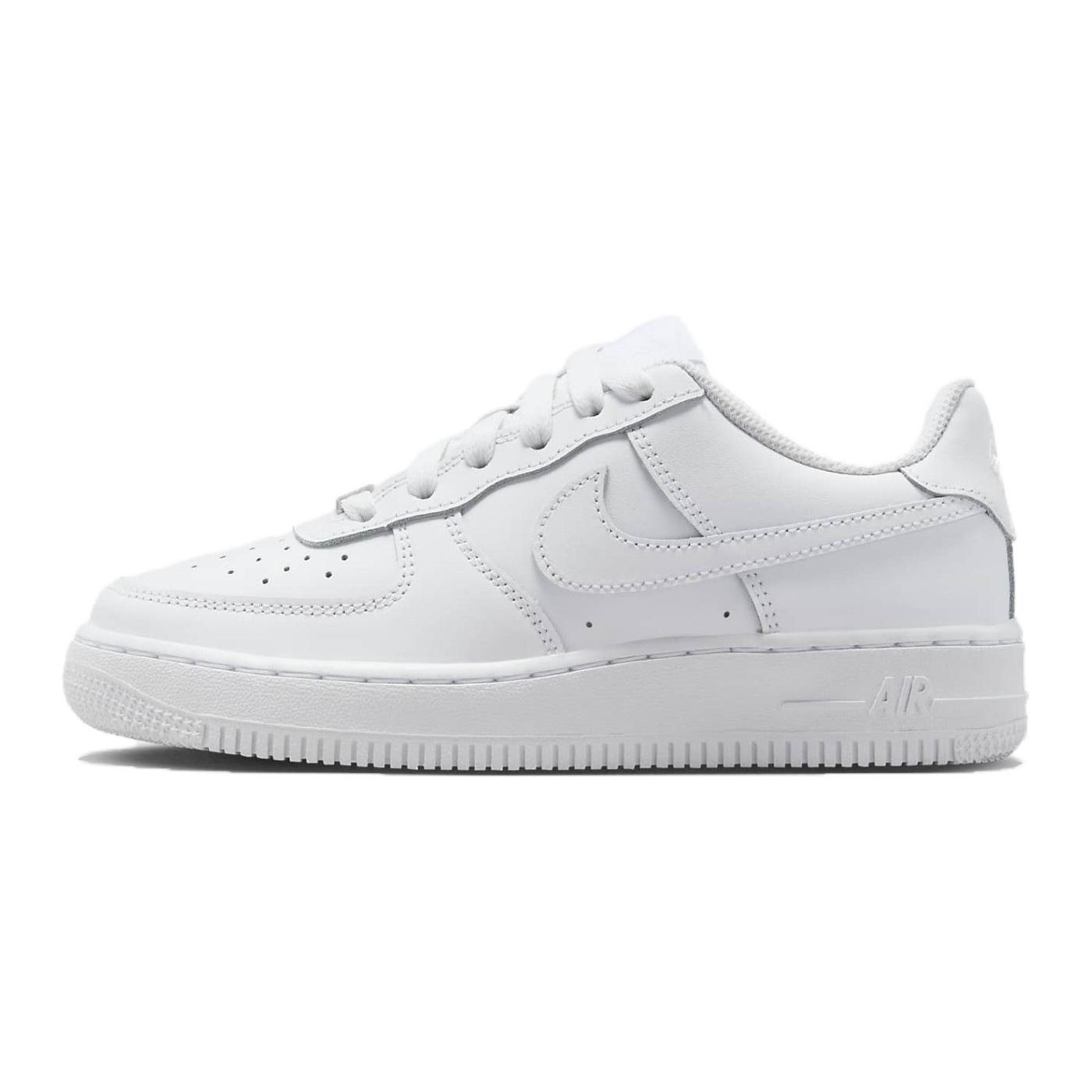 Sneakers Nike Air Force 1 LE GS Triple White per Bambini FV5951-111 38.5 white