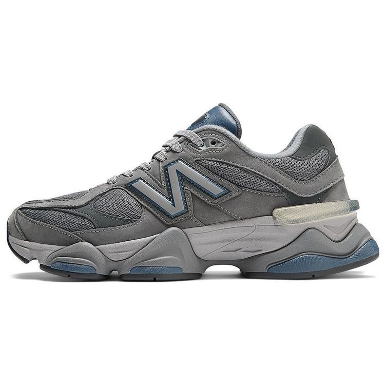 Sneakers Unisex New Balance 9060 Castlerock Grigio Blu Navy Argento-Metallizzato U9060ECC 40.5 black