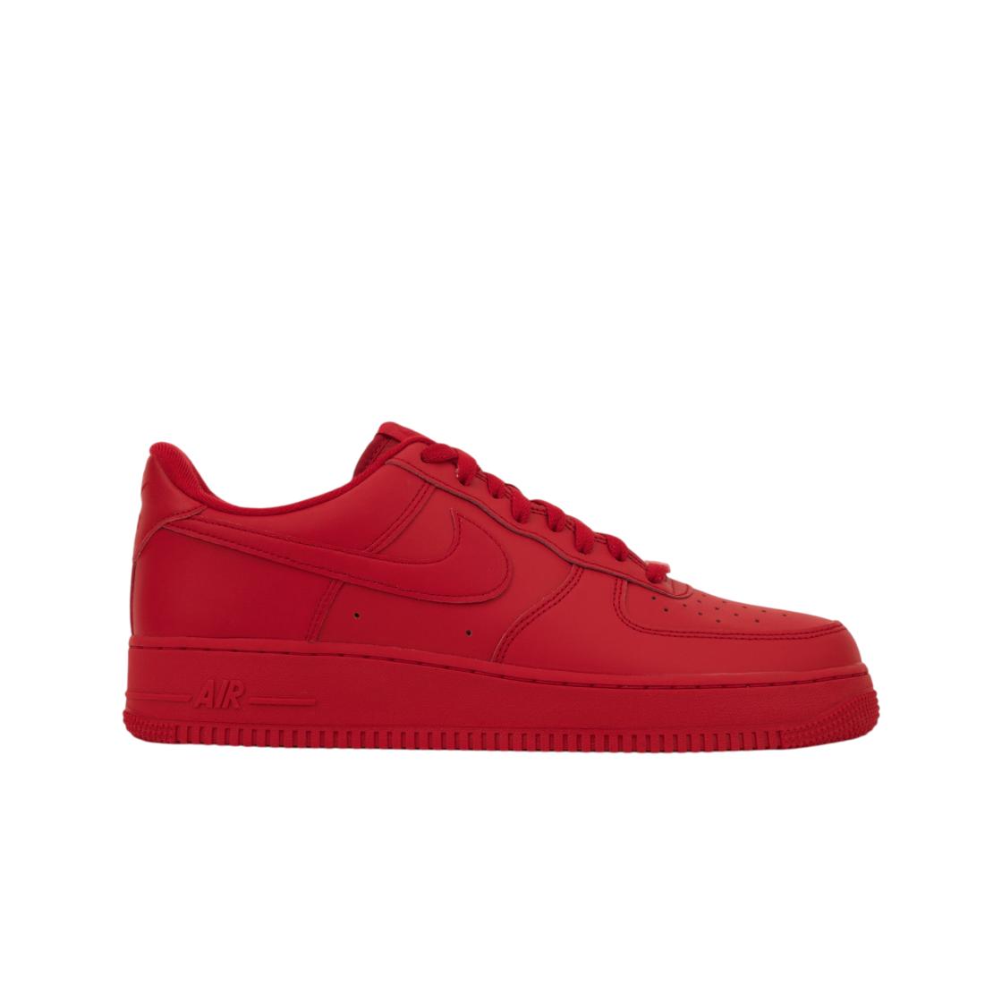 Sneakers Unisex Nike Air Force 1 Low 07 LV8 1 Rosso Triplo Rosso Università CW6999-600 45.5 red