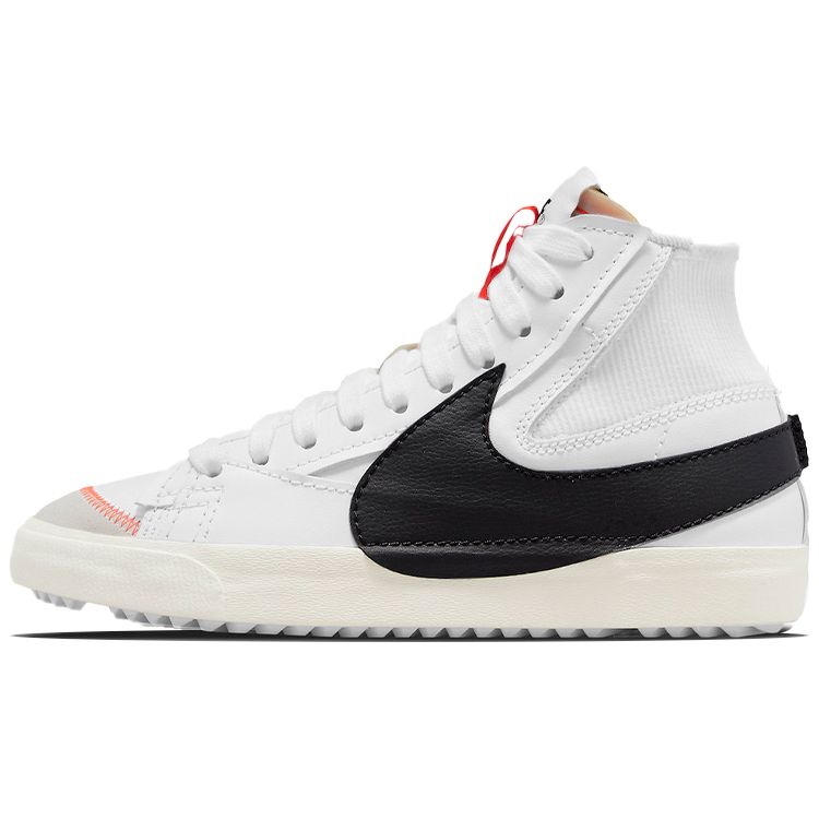 Sneakers Unisex Nike Blazer Mid 77 Jumbo Bianco Nero Vela DD3111-100 37.5 white