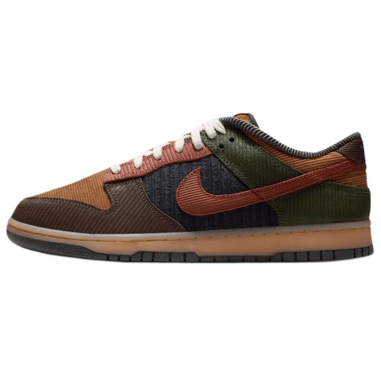 Sneakers Unisex Nike Dunk Low Retro Premium Light British Tan Cinnamon Marrone Cargo-Khaki Marrone Barocco IB7746-201 47.5 black