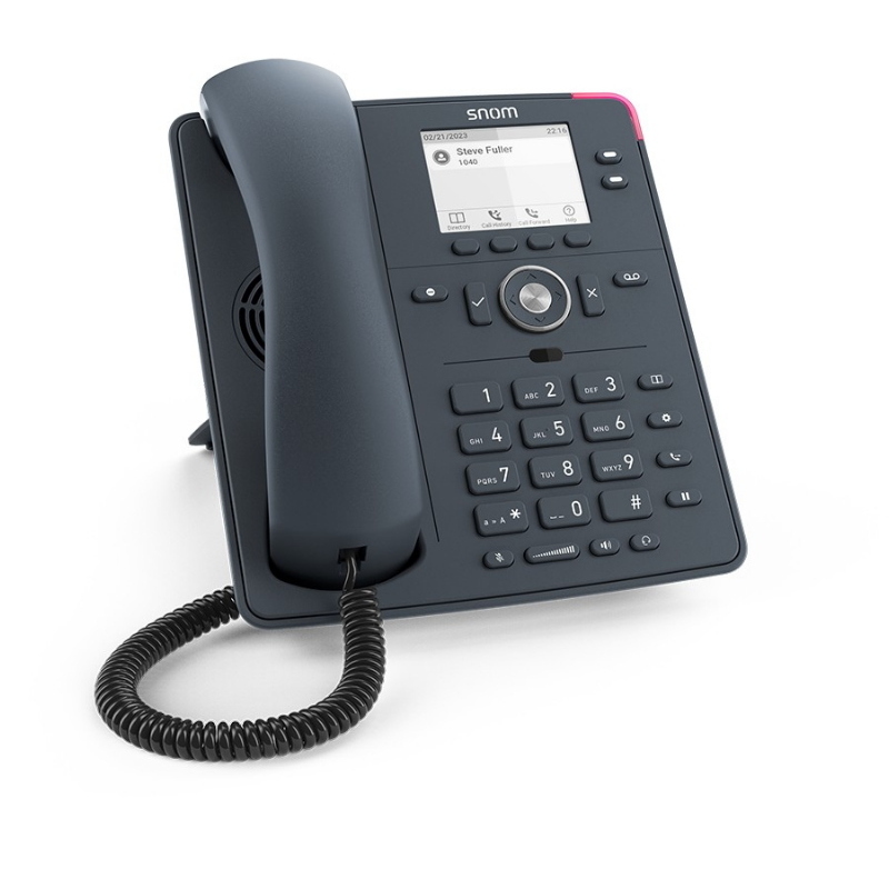 Snom d140 telefono ip grigio 2 linee tft