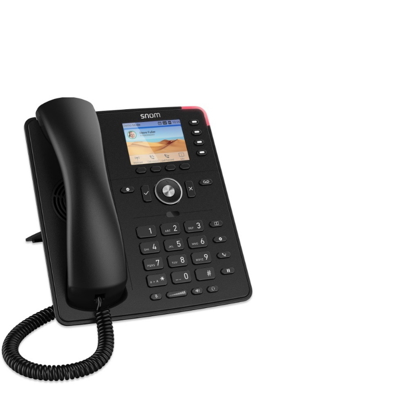 Snom d713 telefono ip nero tft