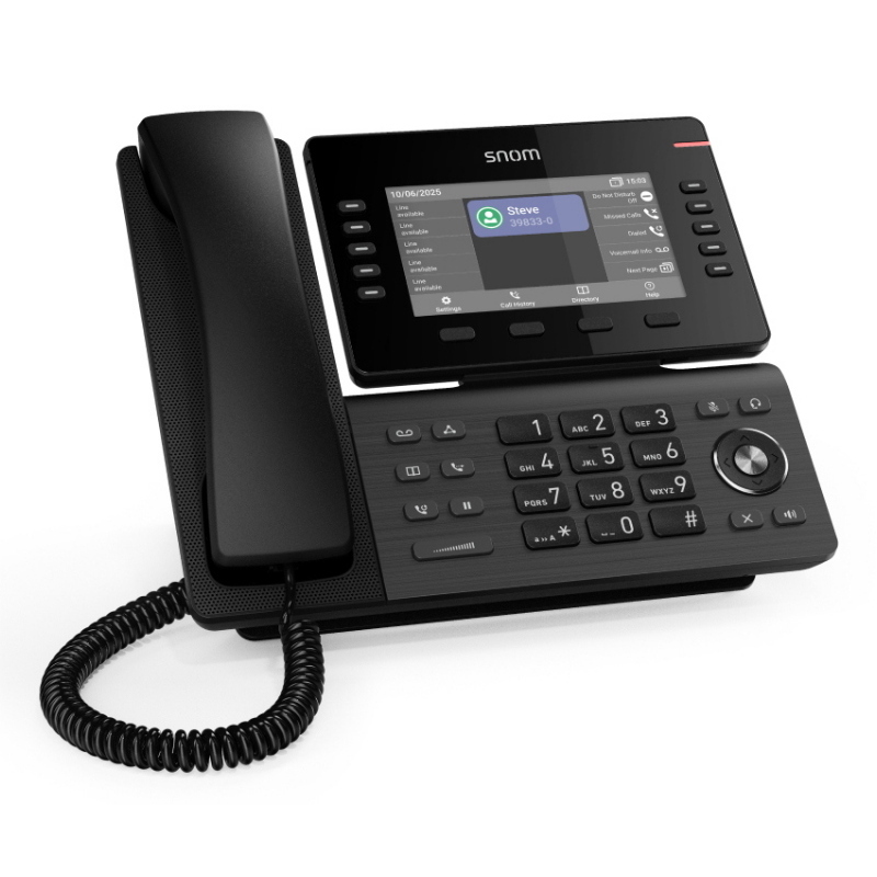 Snom d815wb - voip-telefon mit rufnummernanzeige