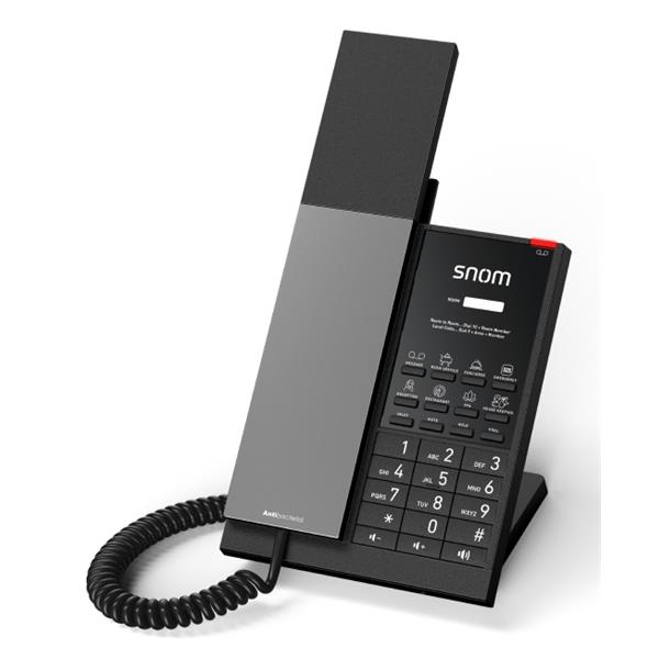 Snom Hospitality Phones HD350A - Hd-Series 1-LINE Next Gen Analog Phone Line-Powered Requires No Battery To Operate 00007030