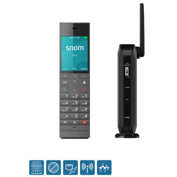Snom Hospitality Phones HM201 Arriva Neutro Senza Nessuna Etichetta. 00007006