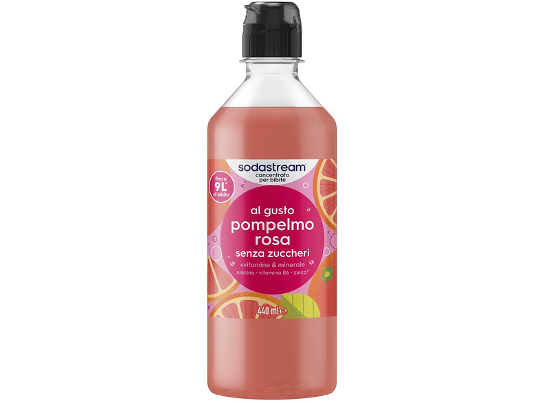 SODASTREAM CONC. POMPELMO ROSA ZERO 440 ML