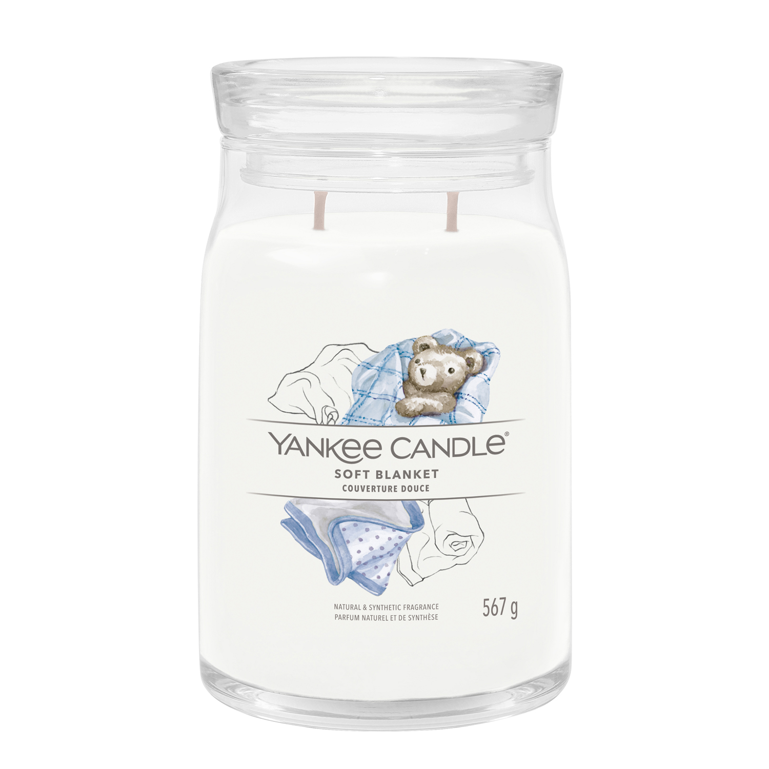 Soft Blanket, candela in giara grande Yankee Candle Soft Blanket, candela in giara grande Yankee Candle