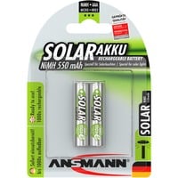 Solar NiMH Batteria Micro AAA 550 mAh maxE