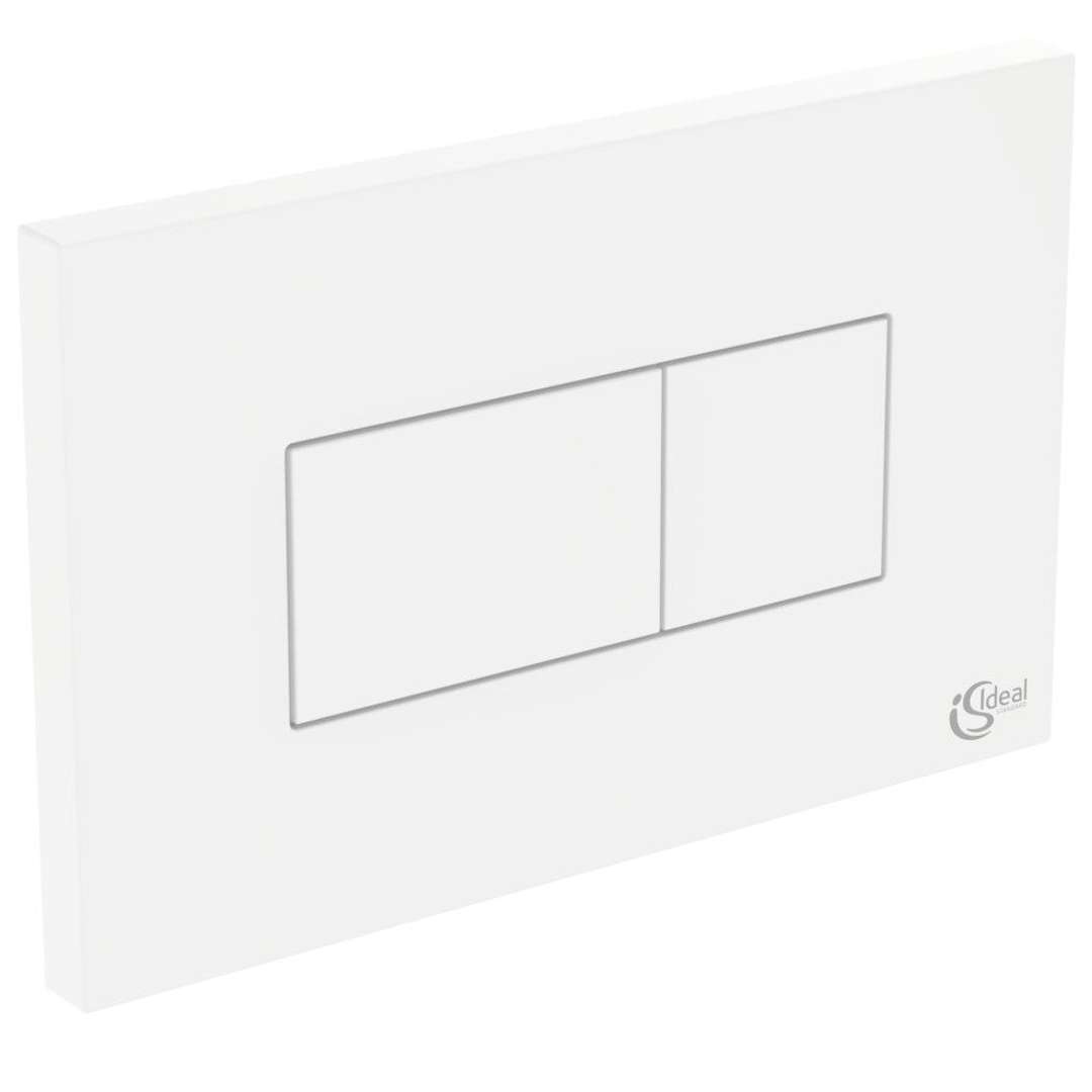 Solea - Placca Di Comando Solea P2, Bianco R0110ac - Ideal Standard Solea - Placca Di Comando Solea P2, Bianco R0110ac - Ideal Standard