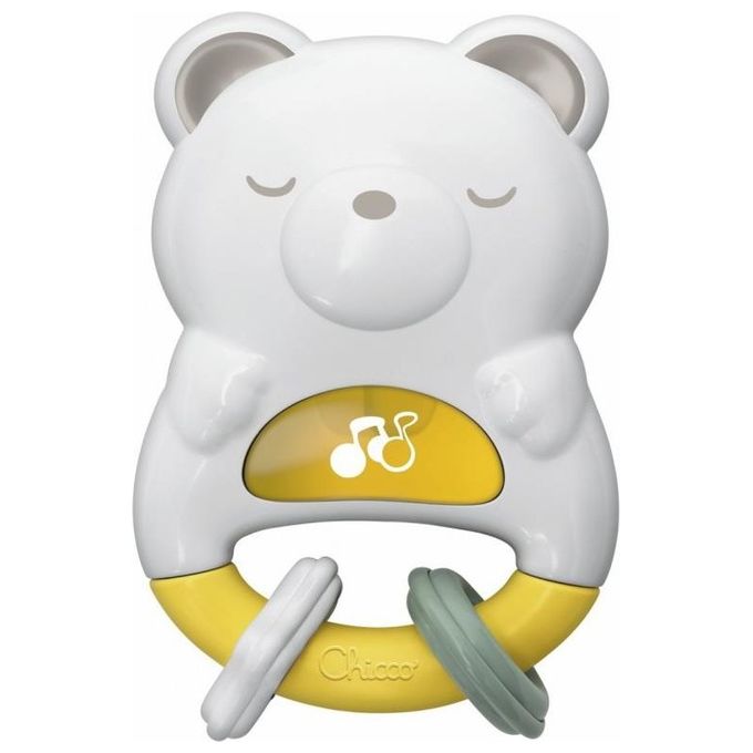 Sonaglio Orso Night&Day FIRST DREAMS Bianco e Giallo 00011818000000