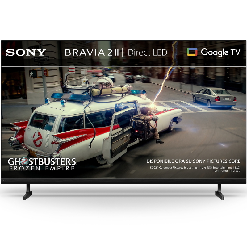 SONY 50 BRAVIA 2 II TV LED, SMART TV, ", Processore 4K X1, Nero, Classe E