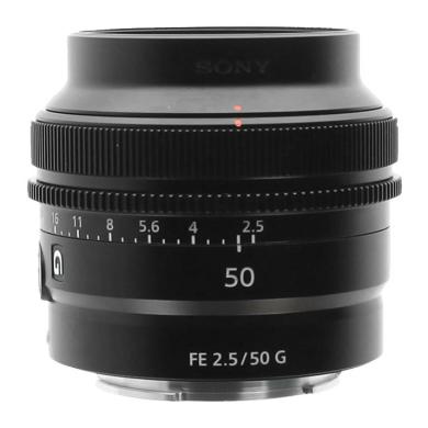 Sony 50mm 1:2.5 FE G (SEL50F25G) nero - Ricondizionato - Come nuovo - Grade A+