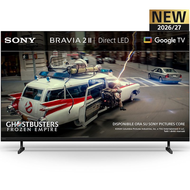 SONY 55 BRAVIA 2 II TV LED, SMART TV, ", Processore 4K X1, Nero, Classe E