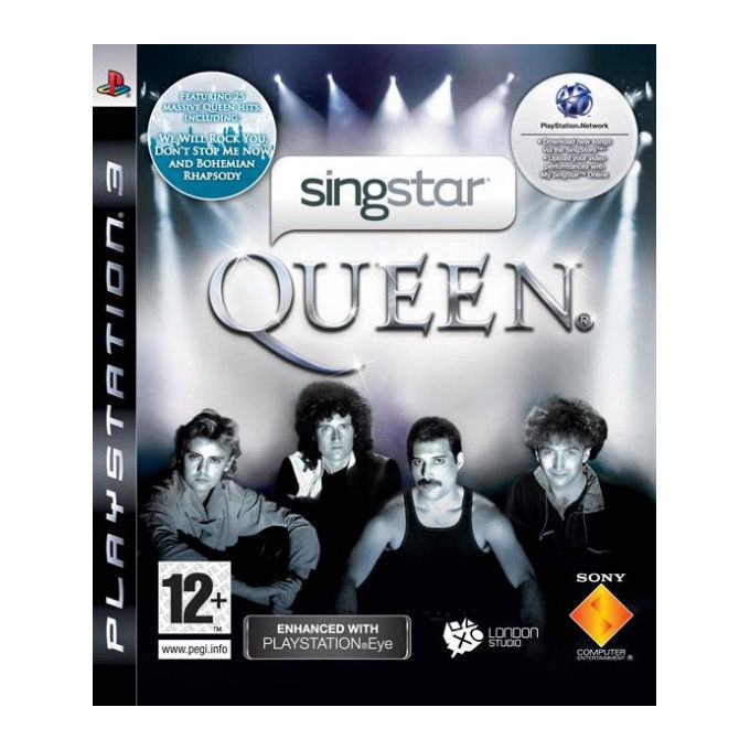 Sony 9157847 SingStar Queen PS3 Gioco Karaoke Sony 9157847 SingStar Queen PS3 Gioco Karaoke