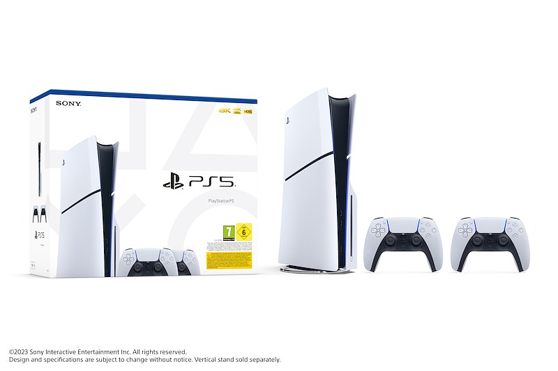 Sony Console PS5 Slim Disc + 2 DualSense