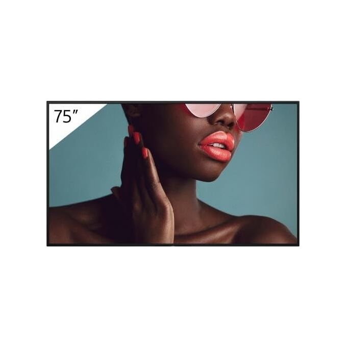 Sony FW-75BZ40L Visualizzatore di Messaggi Pannello Piatto per Segnaletica Digitale 75'' 4K Ultra HD Wi-Fi Android 700 cd-m² 24-7 colore Nero Sony FW-75BZ40L Visualizzatore di Messaggi Pannello Piatto per Segnaletica Digitale 75'' 4K Ultra HD Wi-Fi Android 700 cd-m² 24-7 colore Nero