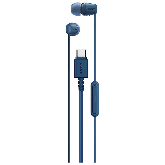 SONY IER-EX15CL AURICOLARI, Blu