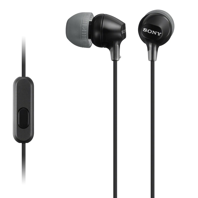 SONY MDR-EX15APB AURICOLARI, NERO
