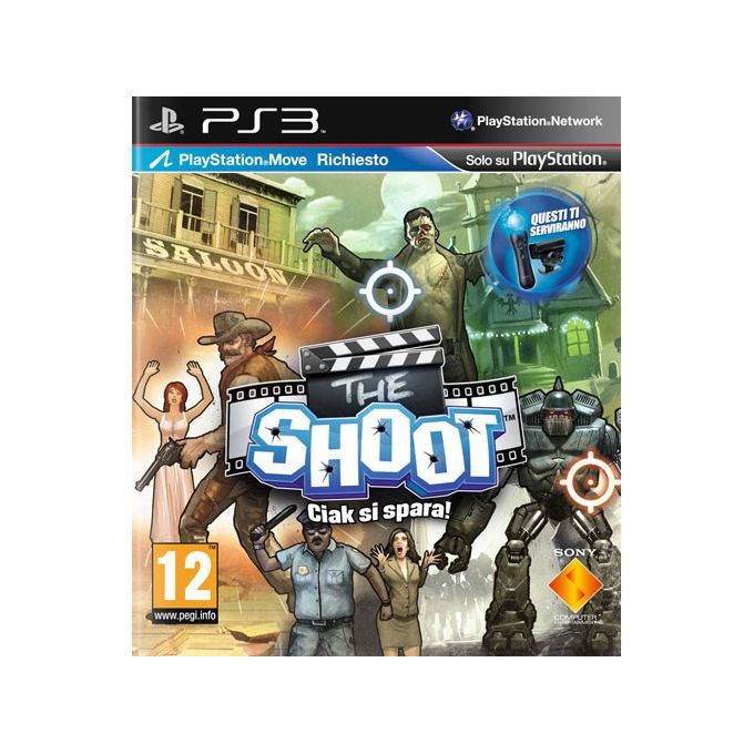 Sony The Ciak Si Shoot Shoot! Videogioco PlayStation 3 Sony The Ciak Si Shoot Shoot! Videogioco PlayStation 3