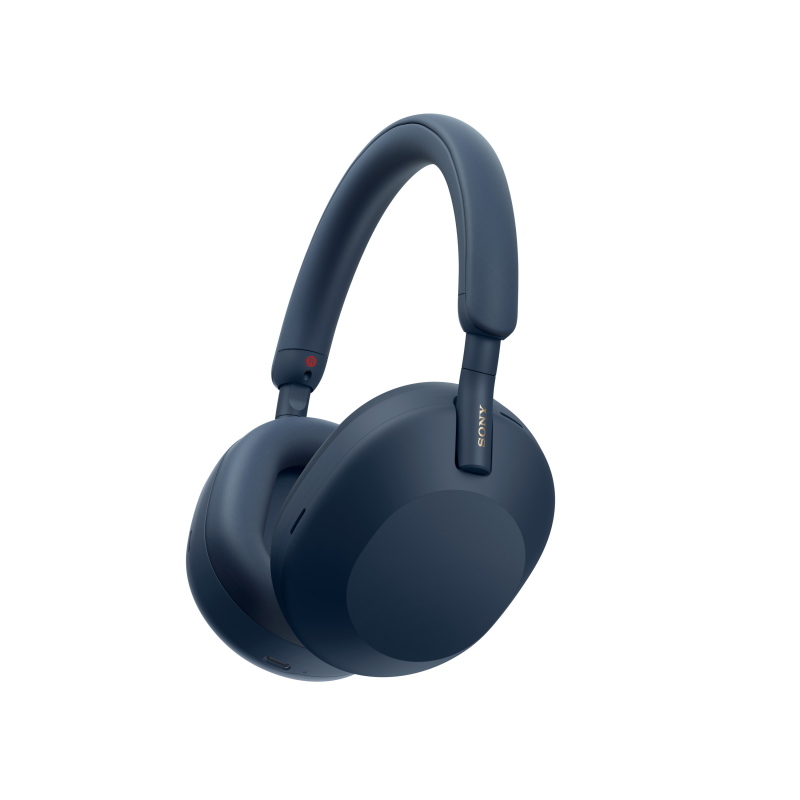 SONY WH-1000XM5 con custodia rigida CUFFIE WIRELESS, Blu