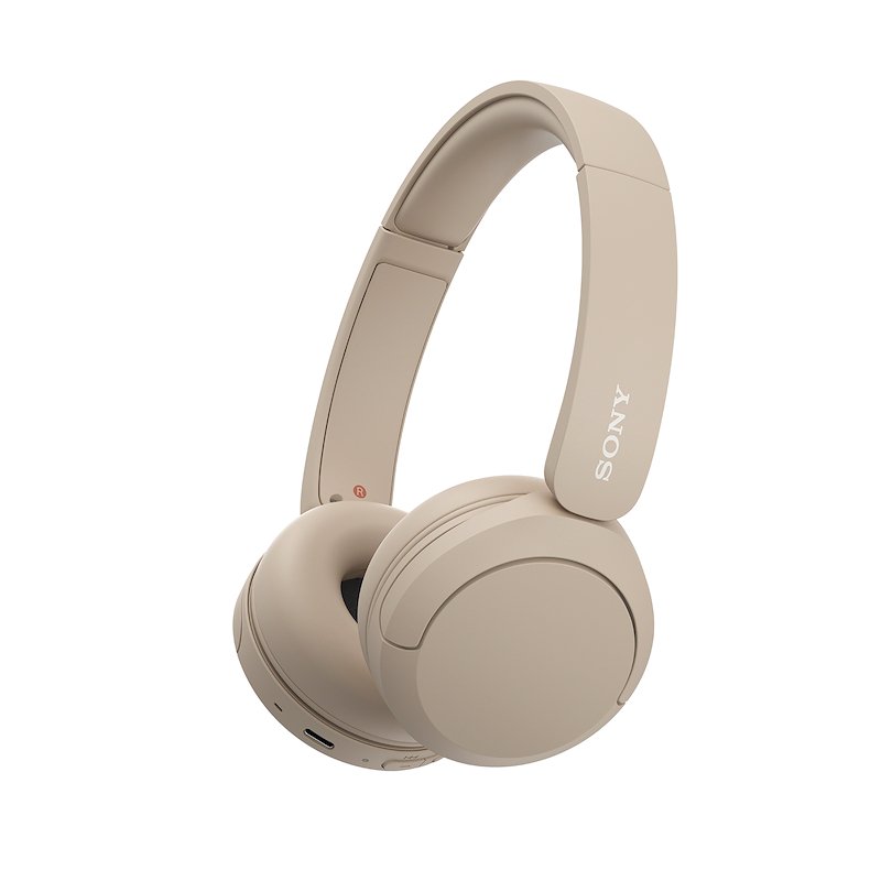 SONY WH-CH520 CUFFIE WIRELESS, Cappuccino