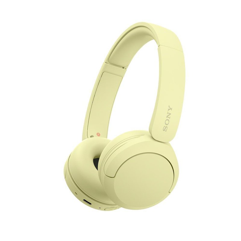 SONY WH-CH520 CUFFIE WIRELESS, Giallo