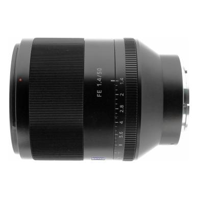 Sony Zeiss Planar T* 50mm 1:1.4 FE ZA SSM (SEL-50F14Z) nera - Ricondizionato - Come nuovo - Grade A+