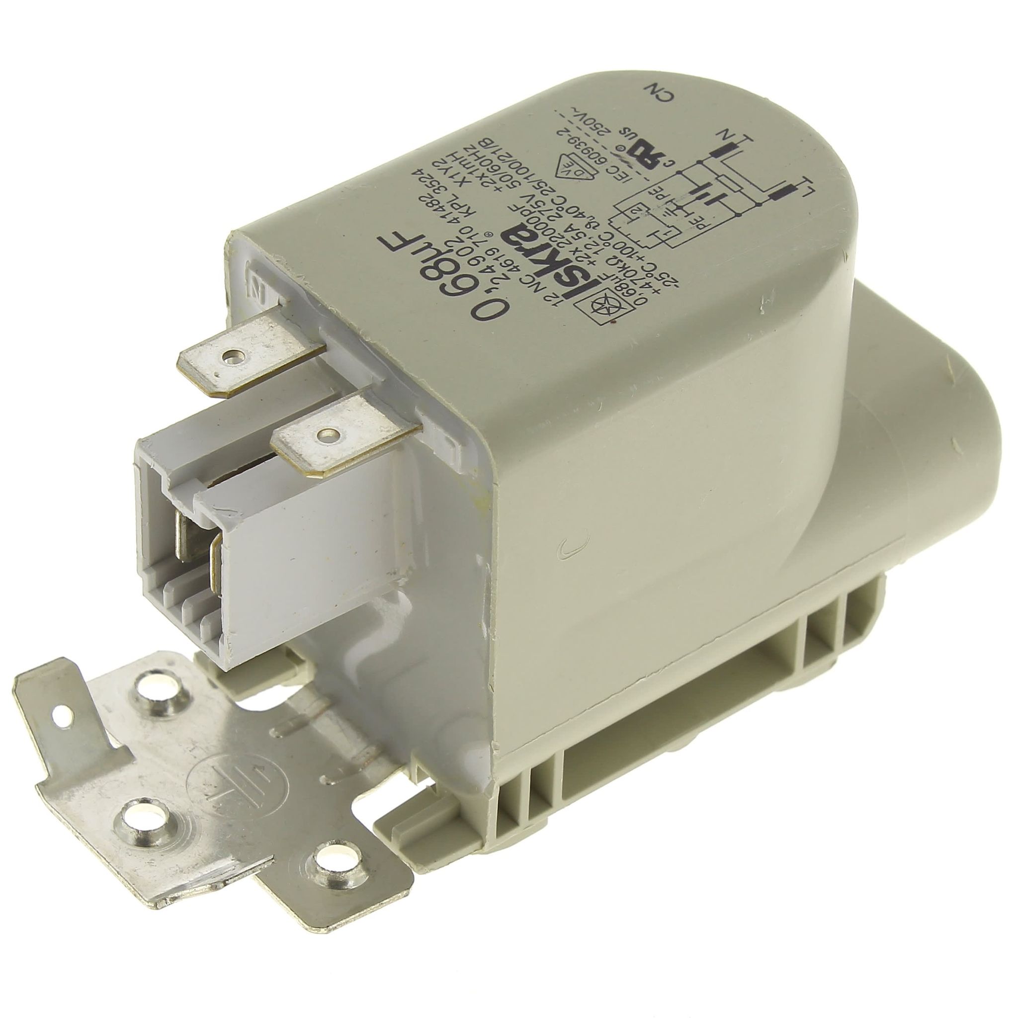 Soppressore 0,68µf 481010807672 461971041492 - Lavatrice Soppressore 0,68µf 481010807672 461971041492 - Lavatrice