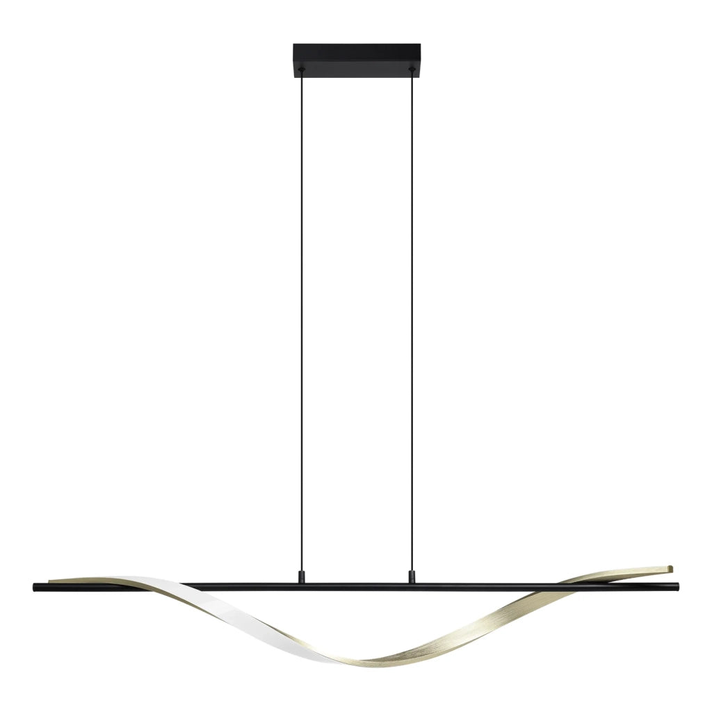 Sospensione Moderna Conaprato Alluminio Ottone Plastiche Bianche Led 20W 2500Lm Sospensione Moderna Conaprato Alluminio Ottone Plastiche Bianche Led 20W 2500Lm