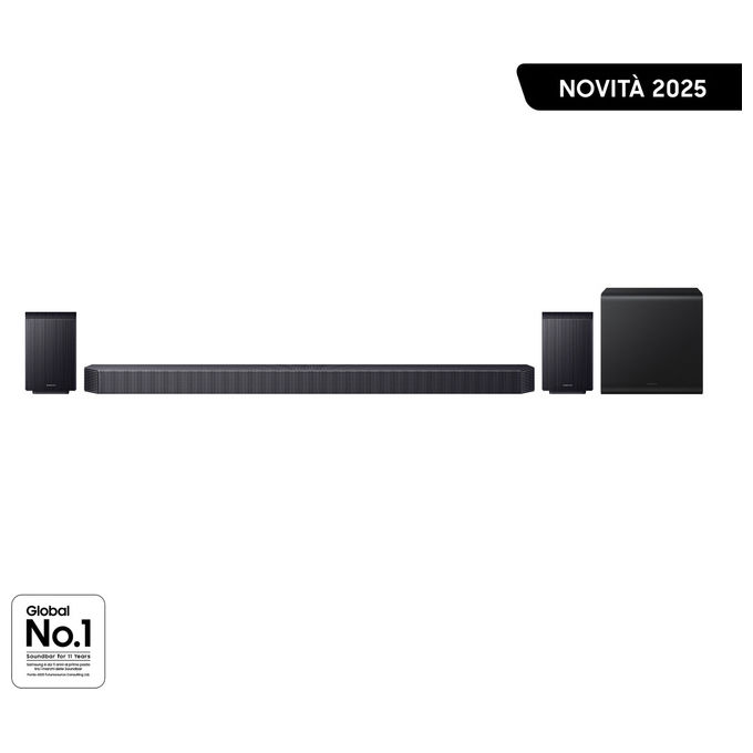 Soundbar Q SERIES 9.1.4 Subwoofer wireless Titan black 580W HW Q930F ZF