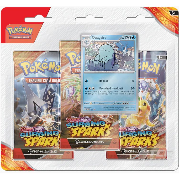 Sparks Surging Premium Blister - Quagsire - SPANISH - Carte Pokemon originali Tcg