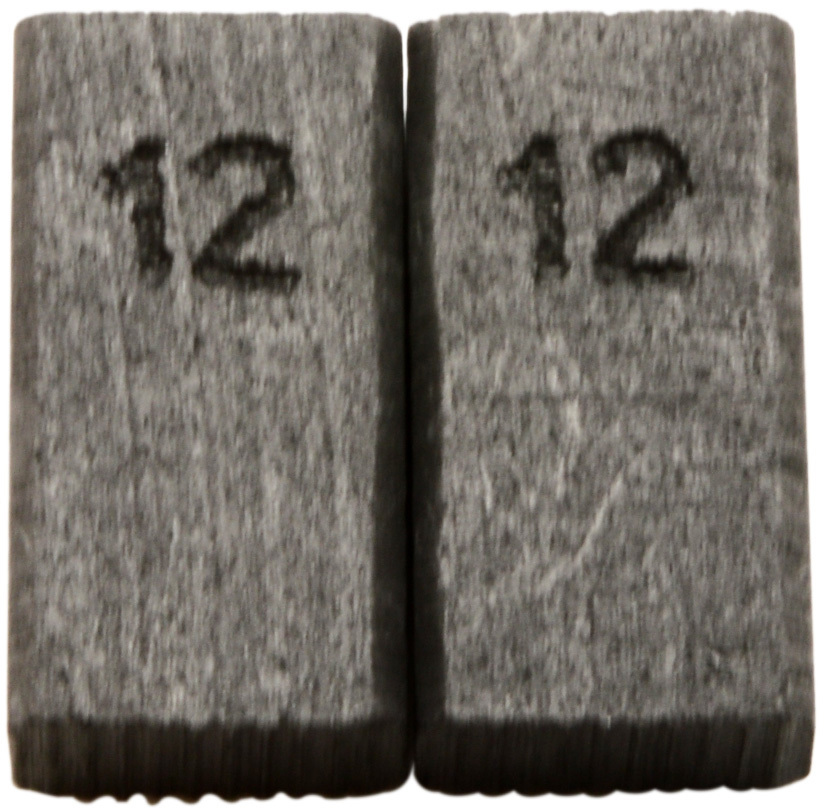 Spazzole Di Carbone Per Aeg Ws715-125 - 5x8x15mm - Sostituisce 4.931.341.881