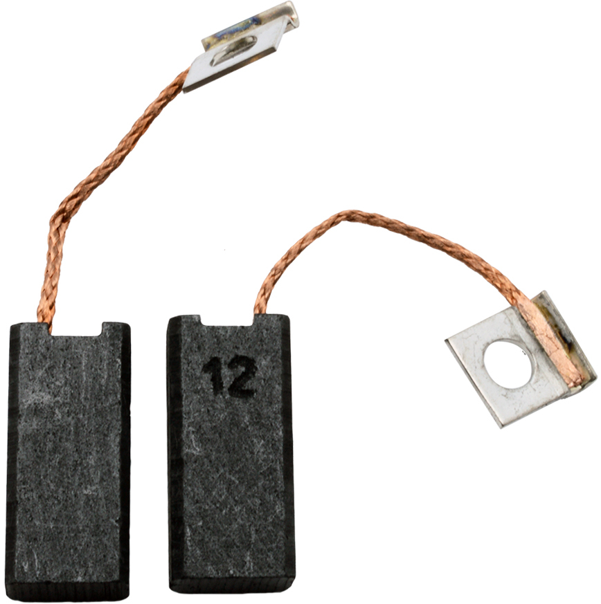 Spazzole Di Carbone Per Bosch Gsc 3.5 - 6,3x10x21,5mm - Sostituisce 1.607.014.126