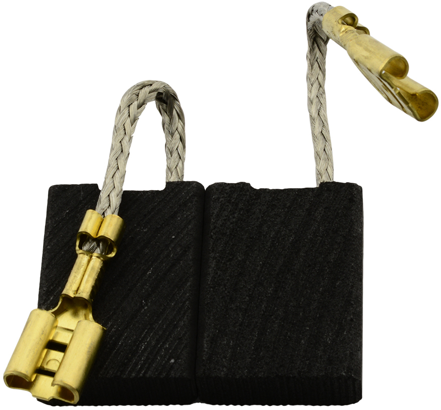 Spazzole Di Carbone Per Bosch Gws 21-180 Jhv - 6,3x16x22mm