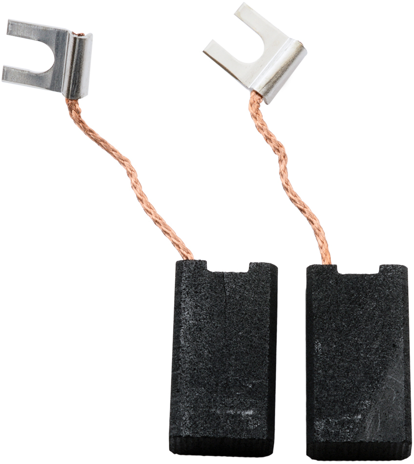 Spazzole Di Carbone Per Bosch Pws 6000 - 6,3x12,5x23mm - Sostituisce 1.607.014.106